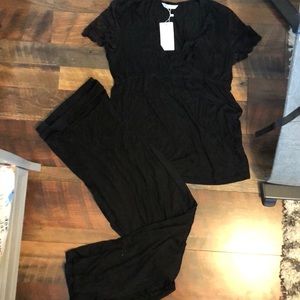 Black pajama set